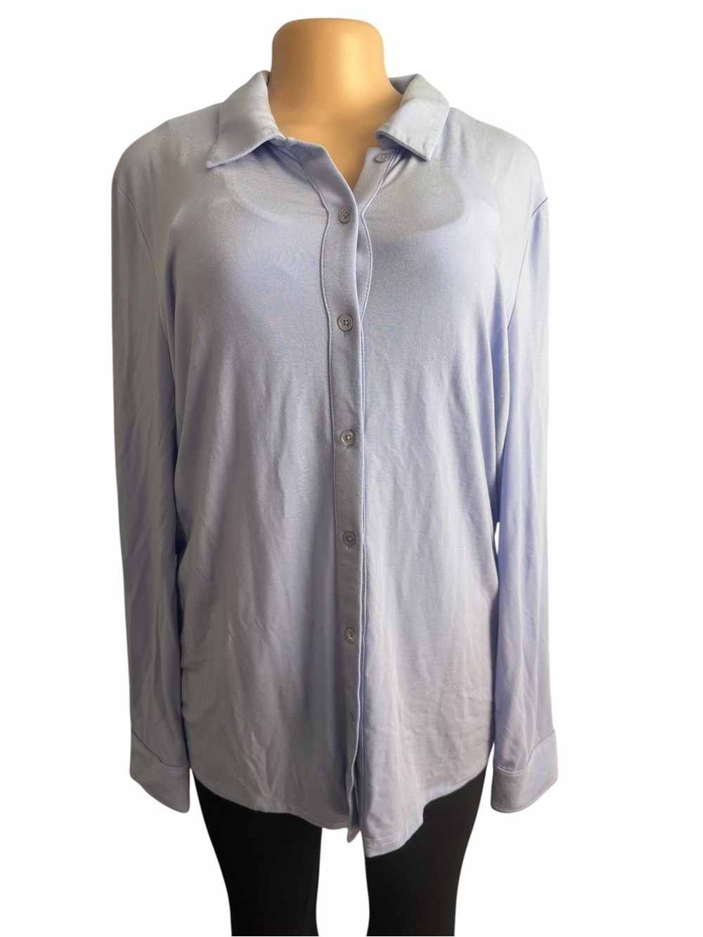 Wilfred Lilac Purple Oversized Button Down Shirt
